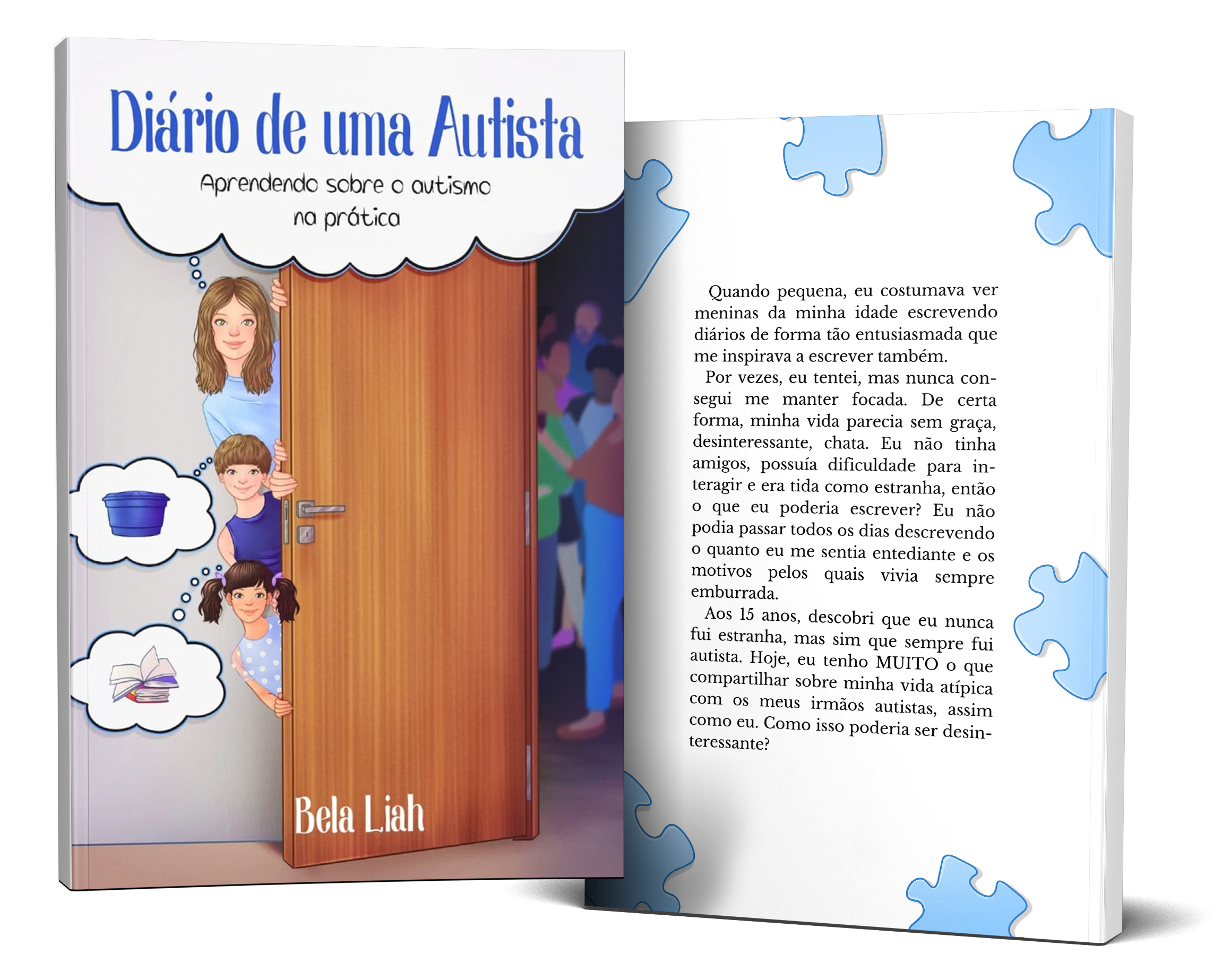 Capa do livro: Diário de uma Autista, de Bela Liah